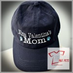 (Dog/Cat Name) Mom - Gorra Low Profile Unstructured Ajustable